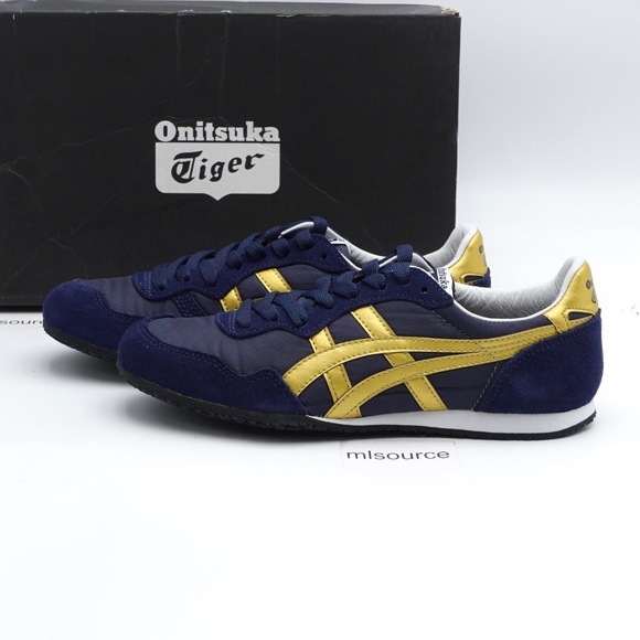 NEW Onitsuka Tiger Serrano Sneakers 1183B400-400 Midnight - Picture 1 of 7